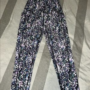 Floral leggings